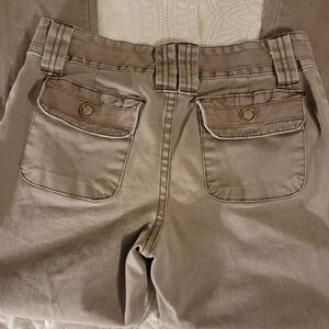 Vintage Brown Belted Mossimo Flare Boot Cut Pants